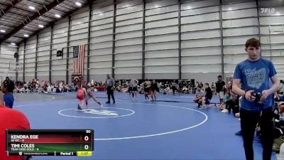 90 lbs Semis - R1 Wb - KENDRA EGE, ISI WC vs Timi Coles, Team Ohio Gold