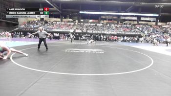 190 lbs Champ. Round 1 - James Cannon-Laster, De Soto HS vs Nate Munson, Arkansas City HS