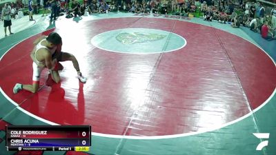 155 lbs Semis & Wb (16 Team) - Cole Rodriguez, Hawaii vs Chris Acuna, Montana 1