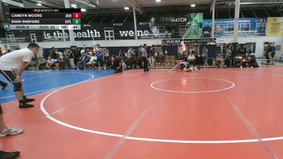 162 lbs Rr Rnd 1 - Camdyn Moors, Journeymen Gold - HSC vs Evan Shepard, Outlaws - HSC