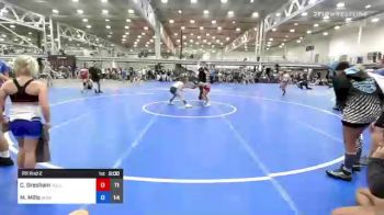 77 lbs Rr Rnd 2 - Camryn Gresham, BullTrained Women vs Makinzee Mills, WOW South