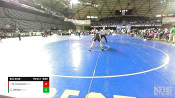 2A 138 lbs Cons. Semi - Dayton Heymann, North Kitsap vs Chase Weber, Burlington-Edison