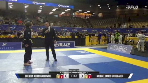 Brenden Joseph Zaniewski vs Michael James Gilligbauer 2026 Pan Kids Jiu-Jitsu IBJJF Championship