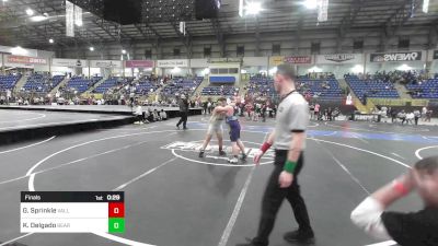 Final - George Sprinkle, Valley Wrestling Club vs Kade Delgado, Bear Creek Jr. Wrestling