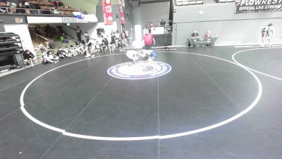 100 lbs Owen Santos, MDWA - Mount Diablo Wrestling Association vs Jossiah Mercado, KCWA - Kern County Wrestling Association