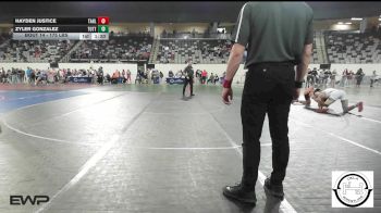 175 lbs 3rd Place - Hayden Justice, Tahlequah vs Zyler Gonzalez, Tuttle