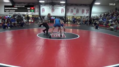 144 lbs Round 2 - Jett Arant, Clear Creek-Amana vs Keaton Schmid, Benton Community