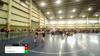 180+ Quarterfinal - Brooklyn Anderton, Independent vs Ameris Koch, Bear River Junior High Wrestling Club