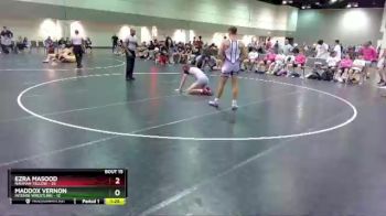 160 lbs Round 5 (6 Team) - Maddox Vernon, Intense Wrestling vs Ezra Masood, Nauman Yellow