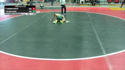 149 lbs Cons. Round 2 - Corbin White, Fort Hays State vs Blake Eads, Central Methodist