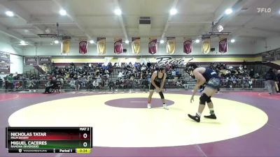 165 lbs 3rd Place Match - Miguel Caceres, Ramona (Riverside) vs Nicholas Tatar, Palm Desert