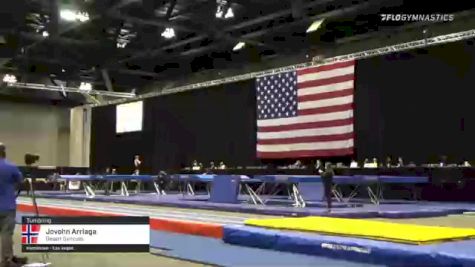 Jovohn Arriaga - Tumbling, Desert Gymcats - 2021 USA Gymnastics Championships