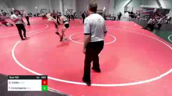 132 lbs 3rd Place - Alan Casey, Oakdale vs Terrell Kinlicheenie, Painted Desert WC