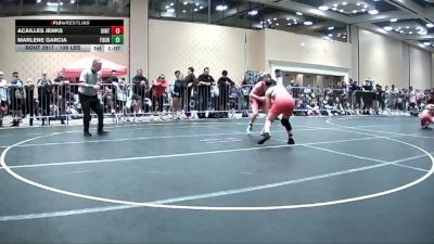 109 lbs Round Of 16 - Acailles Jenks, Uintah vs Marlene Garcia, Fourth Chamber WC