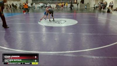 95 lbs Semis & 1st Wrestleback (8 Team) - Ethan Johnson, TMBWWG vs Matthew Bothun, UNITED