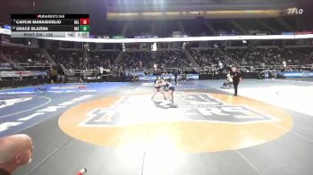 126 lbs Cons. Round 2 - Caitlin Maragioglio, Bellport-11 vs Grace Blazina, Beekmantown-7
