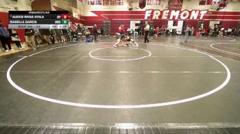 155 lbs Quarterfinal - Isabella Garcia, Angelo Rodriguez vs Alexis Rivas Ayala, John H Pitman