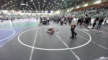 70 lbs Rr Rnd 1 - Declan Rickel, Team Aggression vs Braiden Foster, Gold Rush Wr Ac