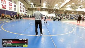 197 lbs Champ. Round 2 - Jacob Potts, Vanguard University vs Jett Swain, Embry-Riddle (Ariz.)