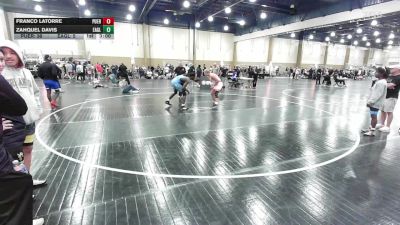 204 lbs Rr Rnd 3 - Franco Latorre, Puerto-Rico-Duals vs Zahquel Davis, Eagle Wrestling Club-Duals