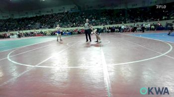 175 lbs Round Of 128 - Braxton Dean, Coalgate vs Eli Frank, Hobart Bearcats