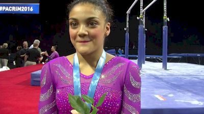 Laurie Hernandez- No Nerves, All Confidence After Strong Camp (USA) - 2016 Pac Rims Team & AA Final