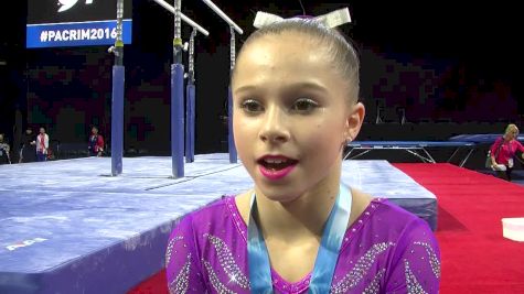 Ragan Smith On Hitting Beam No Matter What (USA) - 2016 Pac Rims Team & AA Final