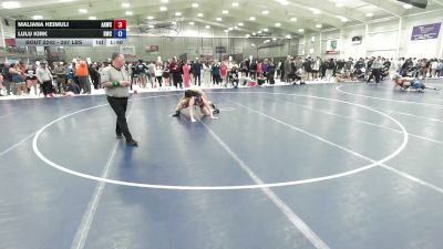 207 lbs Quarters - Maliana Heimuli, All American Wrestling Club vs Lulu Kirk, Raider Wrestling Club