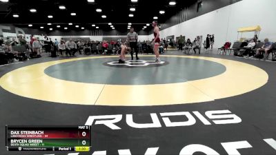 139 lbs Round 2 (8 Team) - Dax Steinbach, LAW/Crass Wrestling vs Brycen Green, Death Squad Wrest