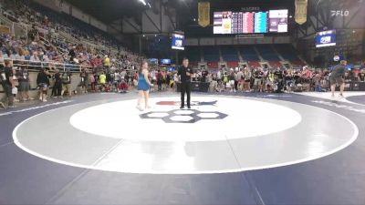 155 lbs Champ. Rd Of 64 - Stella Christopher, MA vs Claudia Thomason, OK