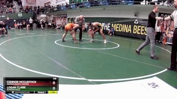 138 lbs Cons. Round 3 - Connor McClintock, Hoover (North Canton) vs Logan Clark, Olmsted Falls