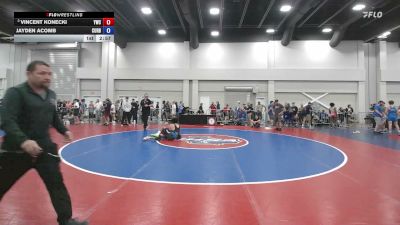 144 lbs Champ. Rd Of 16 - Vincent Konecki, Yorkville Wrestling Club vs Jayden Acomb, Curby