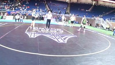 Girls-170 lbs Cons. Semi - Adalyn Holmes, LeRoy Pine River (Girls) vs Alexia Brandt, Fife Lake Forest Area (Girls)