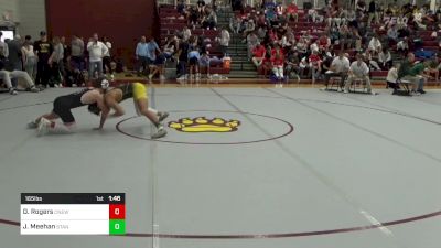 165 lbs Round Of 16 - David Rogers, Cardinal Newman vs Jeremy Meehan, St. Anthony's