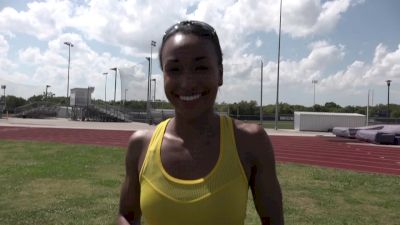 Kendra Chambers on learning to race the 800m and becoming a future threat