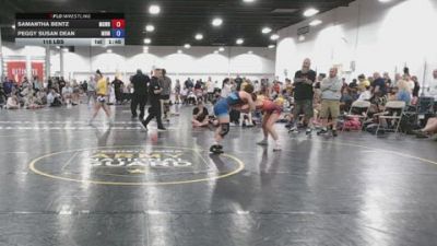 115 lbs Rr Rnd 3 - Samantha Bentz, MGW Lady Knockouts - GK12E vs Peggy Susan Dean, Black Mambas - GK12E
