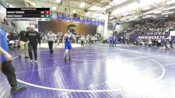 165 lbs Cons. Round 2 - Isaiah Torres, Powell vs Cruz Paulin, Coeur D Alene