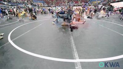84 lbs Rr Rnd 2 - Adrian Colescott, Madill Takedown vs Ryker Johnson, Division Bell Wrestling