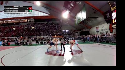 4A 175 lbs Champ. Round 1 - John Spilotros, McCall-Donnelly vs Daxton Guthrie, Marsh Valley