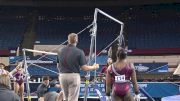 Katie Bailey Brilliant On Bars, Alabama - NCAAs Training 2016