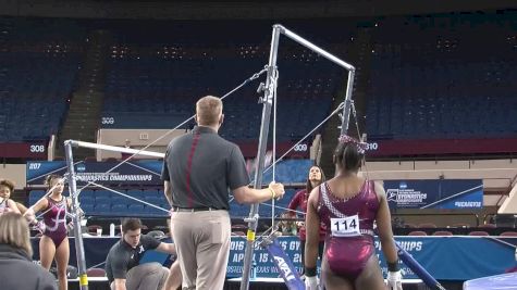 Katie Bailey Brilliant On Bars, Alabama - NCAAs Training 2016