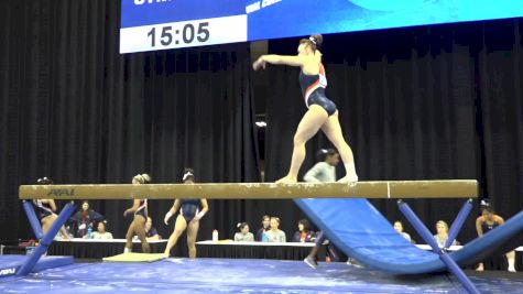 Caitlin Atkinson Brings Back The Double Pike Dismount - NCAAs Training 2016