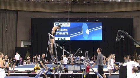 Chayse Capps 2nd Half On Bars, Oklahoma - NCAAs Training 2016