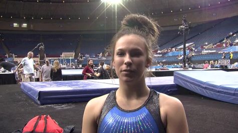 Ericha Fassbender On This Season Being A 'Good Different' - NCAAs Training 2016