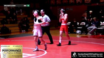 150 lbs William Clasen, Northern Highlands Regional Sc vs Mohammed Abuharthieh, Elmwood Park