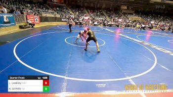 120 lbs Quarterfinal - Lakin Leekley, Siouxland Wrestling Academy vs Kaleb Griffith, The Best Wrestler