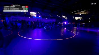 42-44 lbs Round 1 - Lennon Hardey, RWC - Roy Wrestling Club vs Karson Schaugaard, Aviator Wrestling Academy