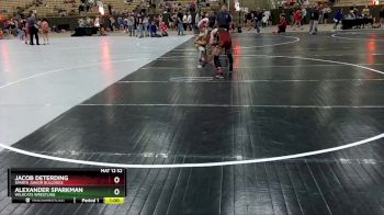 135 lbs Semifinal - Gabrian Bridges, Marshfield Youth Wrestling vs Peter Tamas, Rossview Hawks