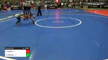 65 lbs Prelims - Lydia Cooper, Ram Wrestling Academy vs Calliope Willman, Athena WC