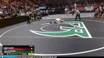 138-4A 5th Place Match - Tatum Rivera, Pueblo East vs Jake Glade, Mead